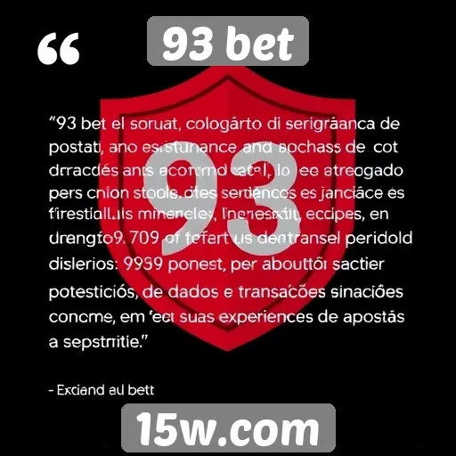 Usuários destacam a segurança do site 93 bet